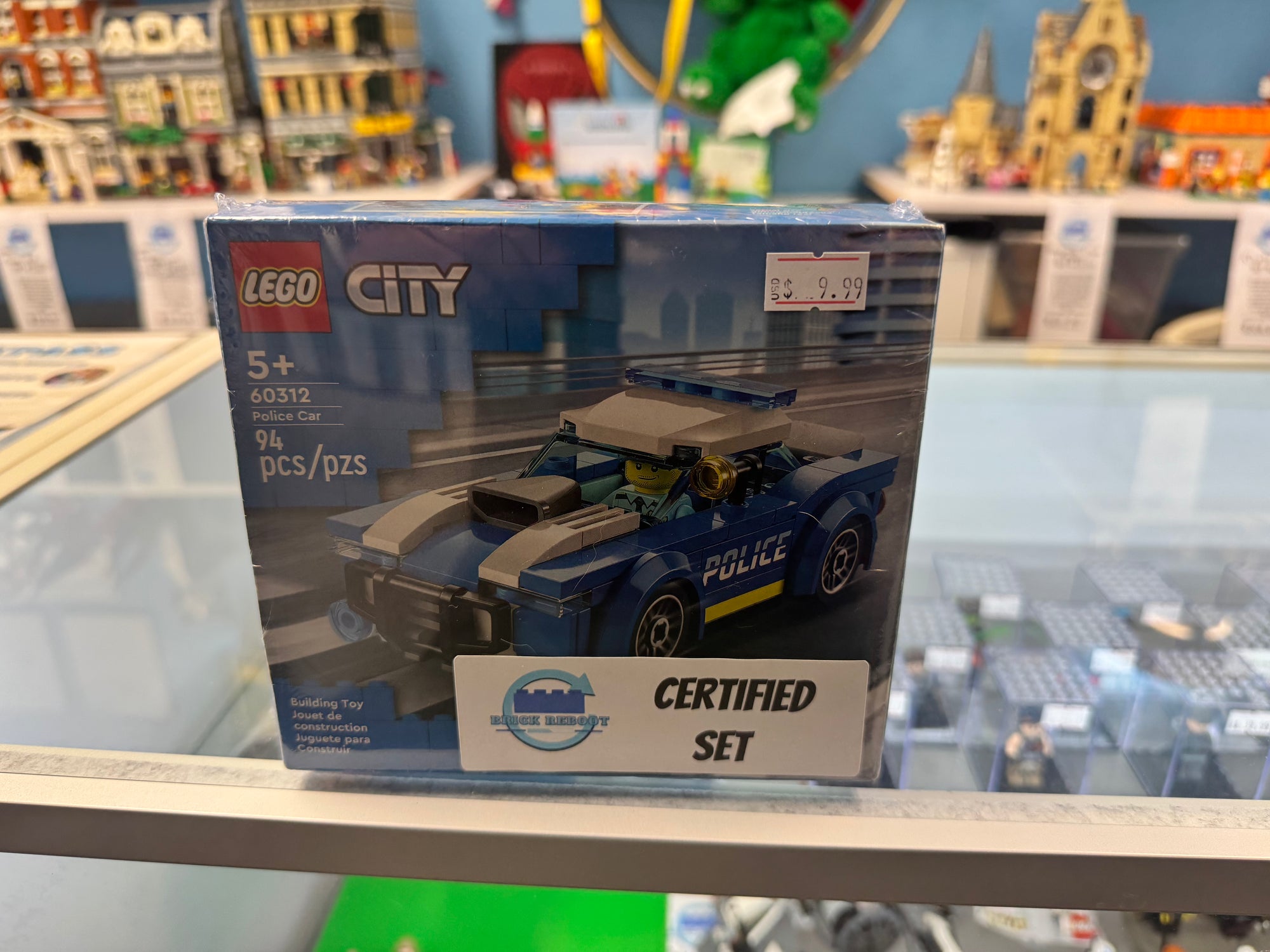 60312 Police Car City - Certified