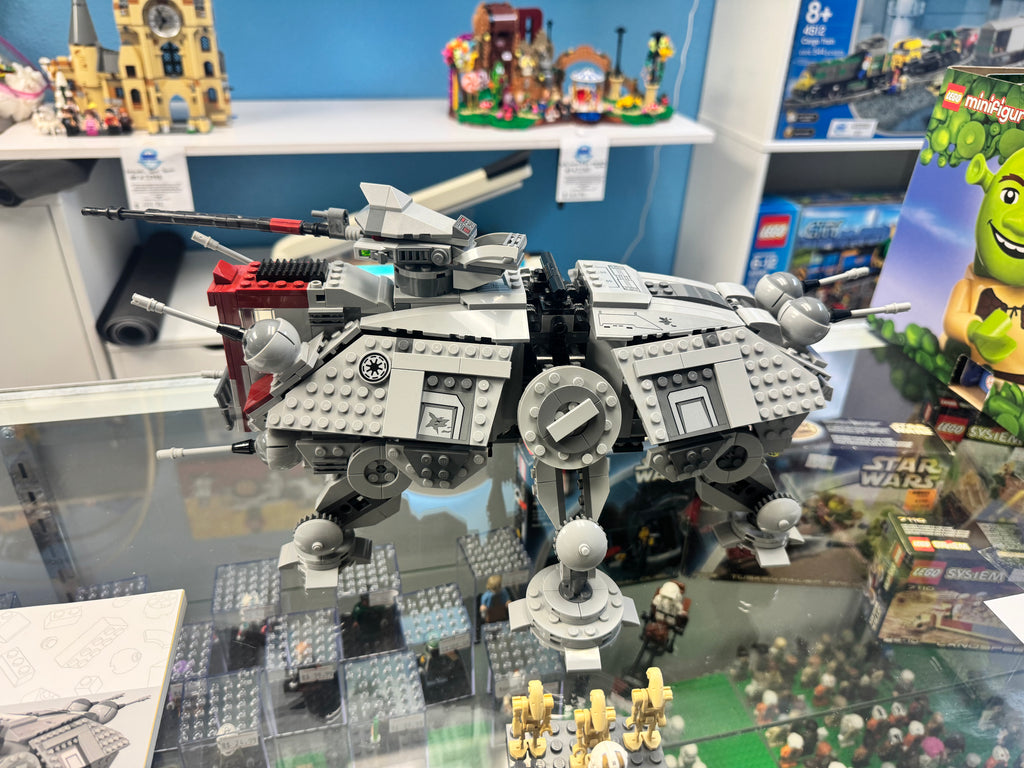 75337 Star Wars AT-TE *MISSING 4 Figs plus Spider droid* - Used