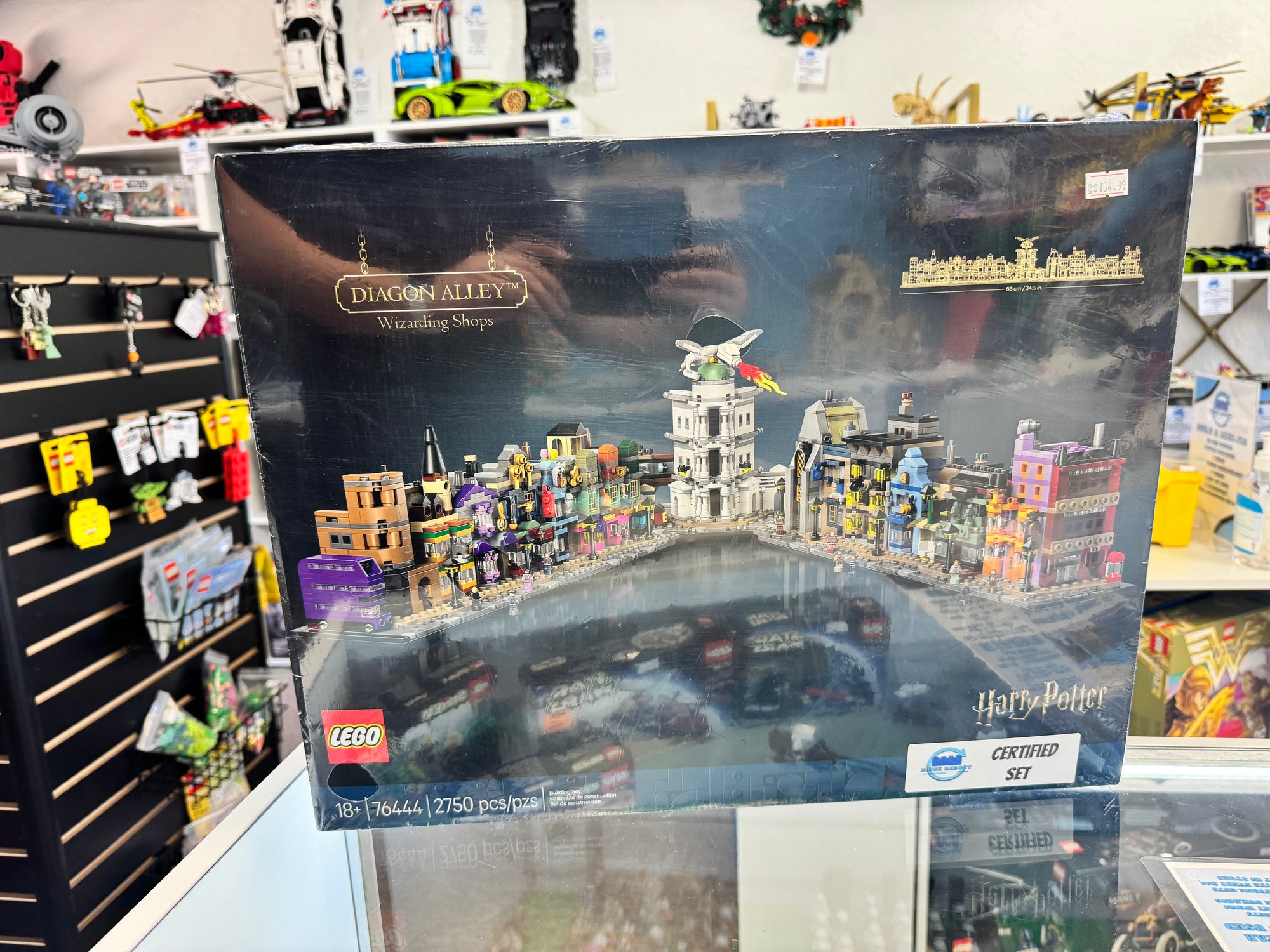 76444 Diagonal Alley Wizarding Shops - Certified