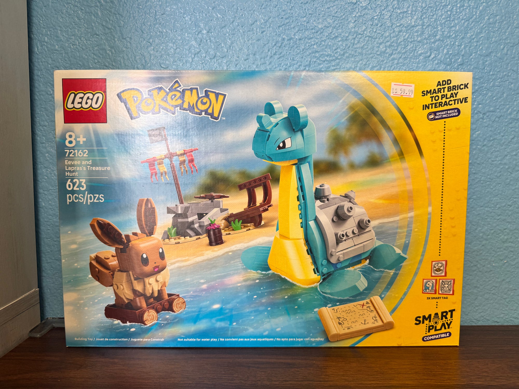 72162 Eevee and Lapra’s Treasure Hunt Smart Play - Sealed