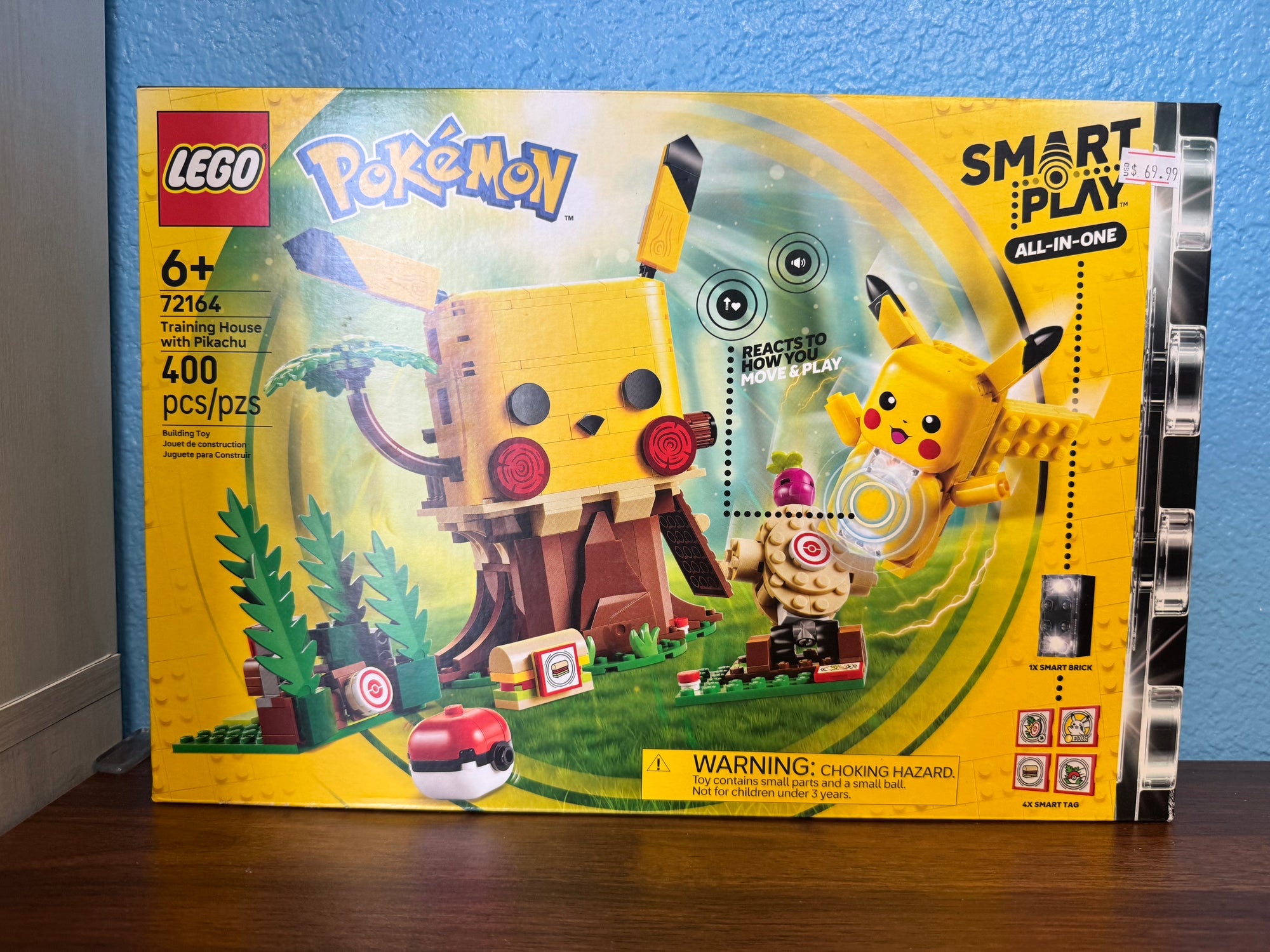 72164 Training House with Pikachu Smart Play - Sealed
