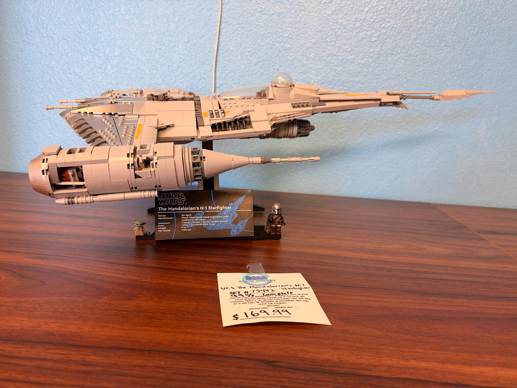 75442 UCS Mandalorian’s N-1 Starfighter 99% complete - Used