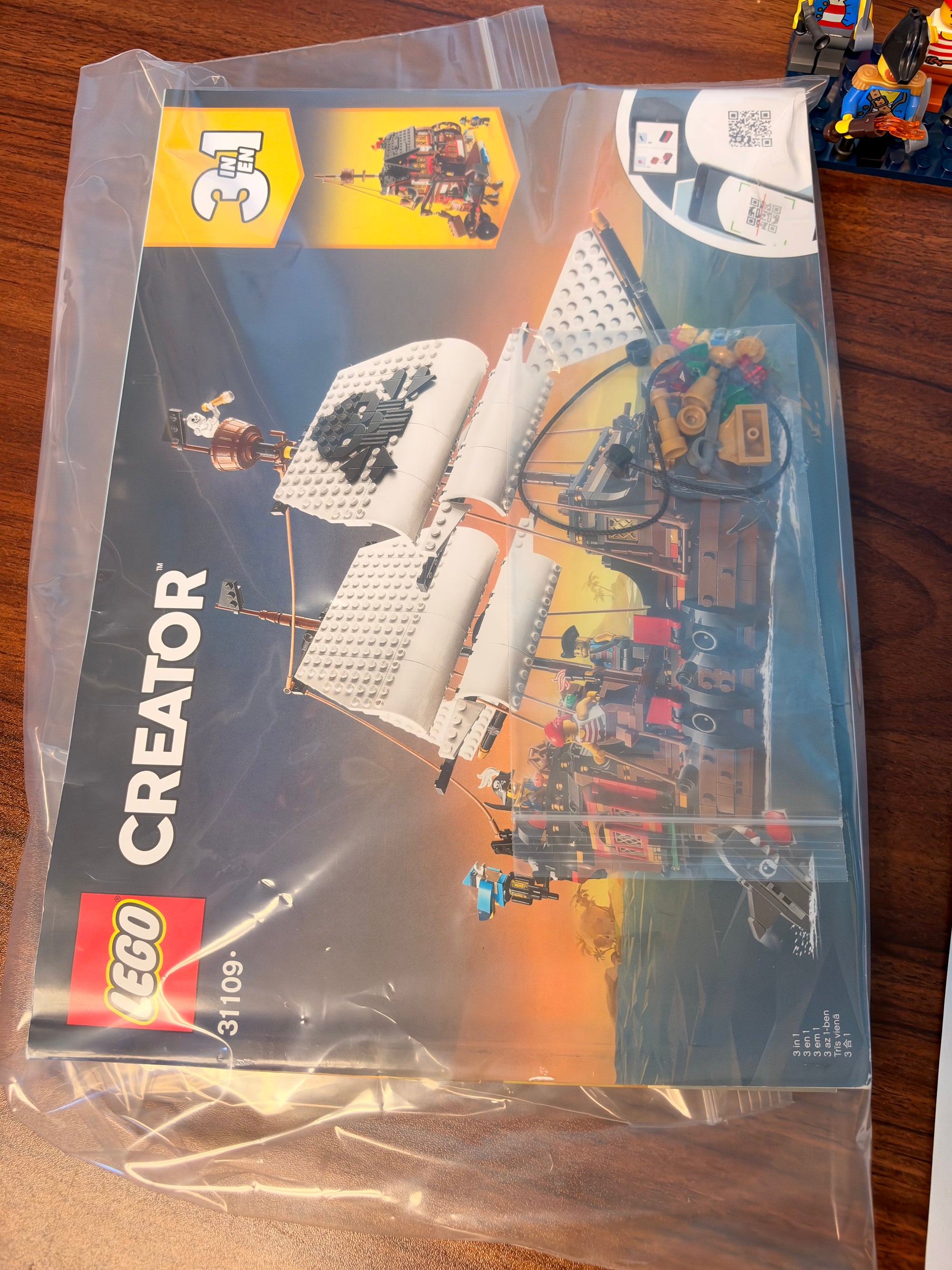 31109 Creator 3 in 1 Pirate Ship - Used