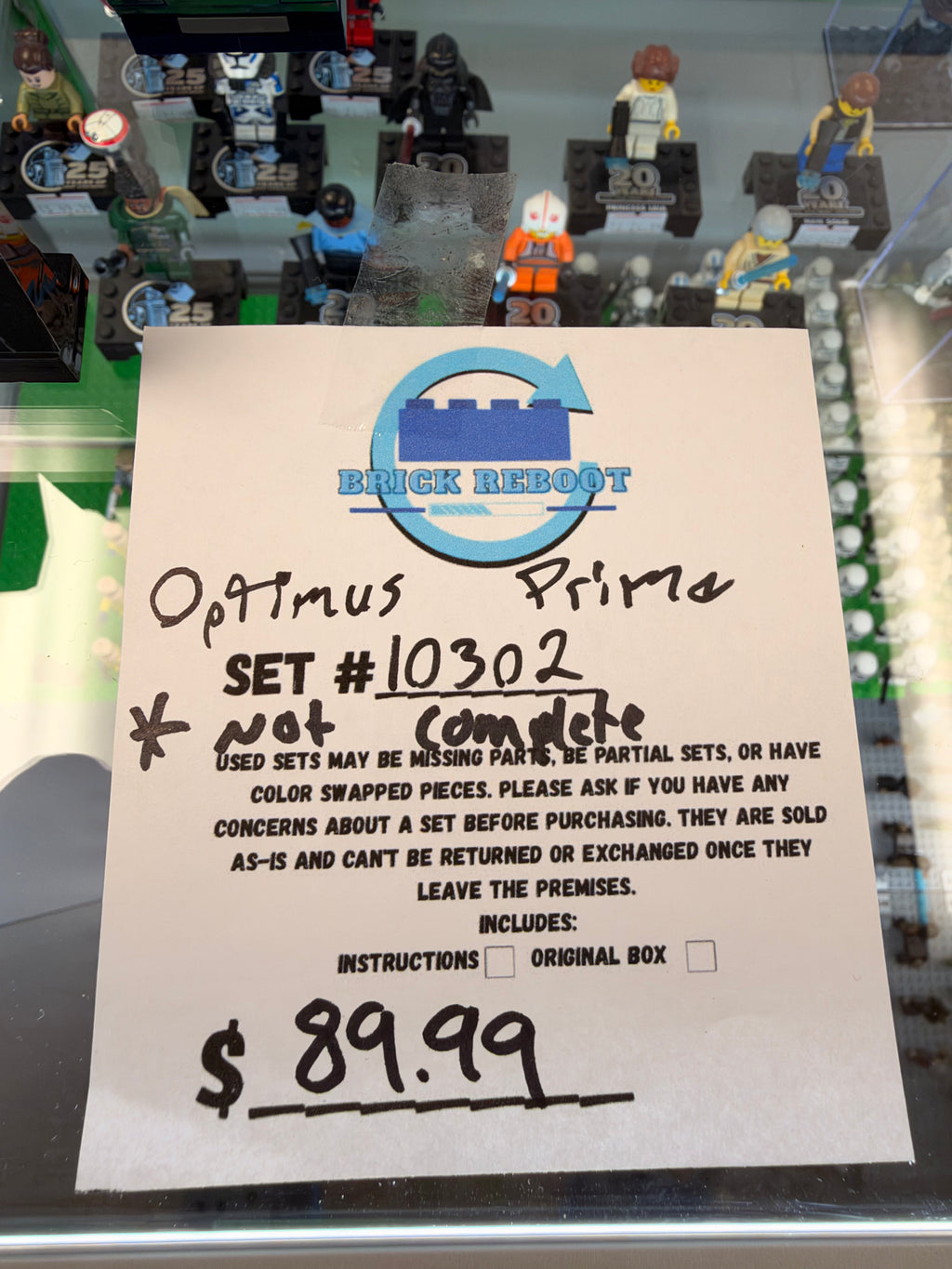 10302 Optimus Prime *97% complete* - Used