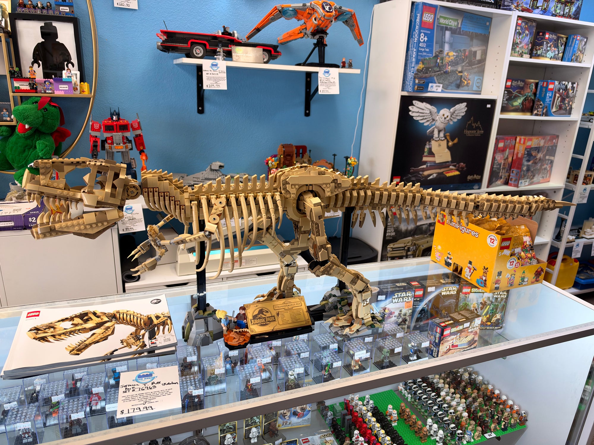 76968 Jurassic Park T. Rex Skeleton - Used