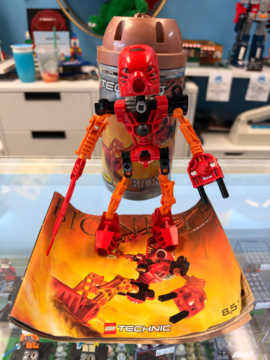 8534 Technic Bionicle Tahu - Used