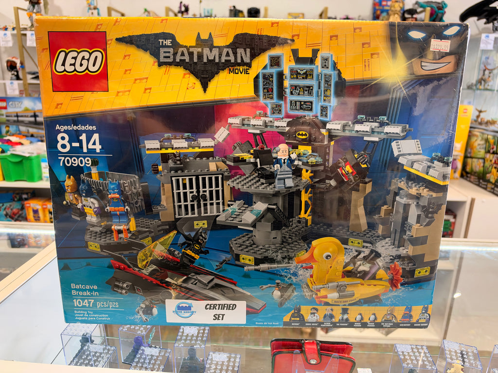 70909 The Batman Movie Batcave Break-In - Certified