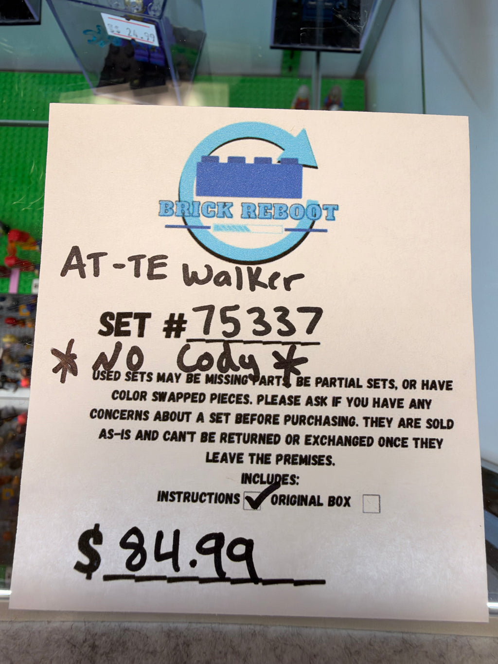 75337 AT-TE Walker *No Cody* - Used