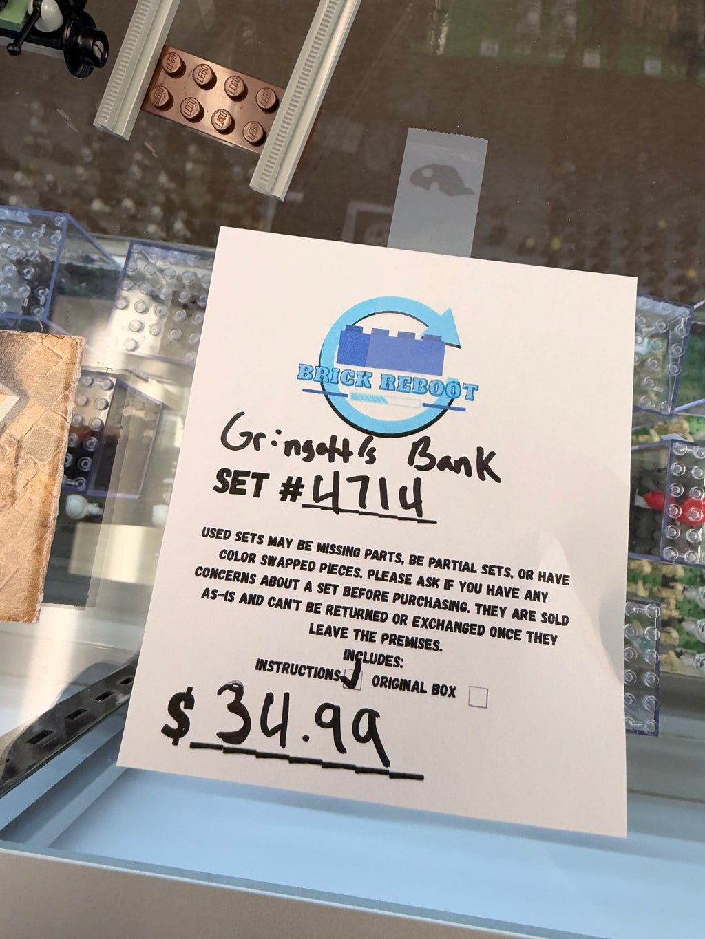 4714 Gringotts Bank - Used