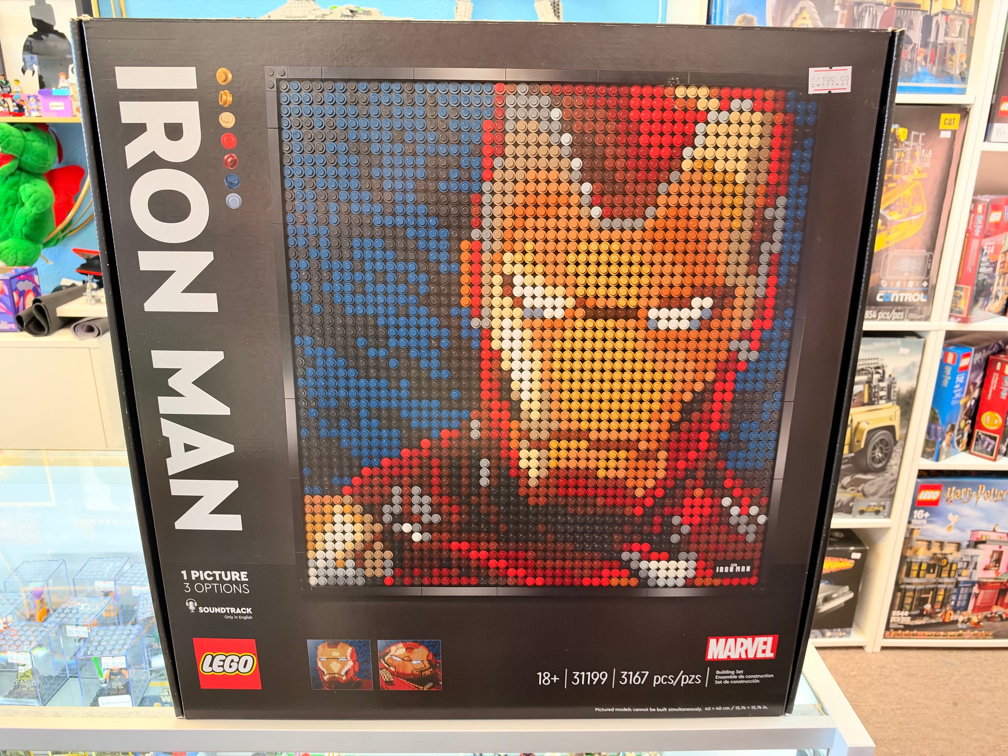 31199 LEGO Art Marvel Iron Man - Sealed