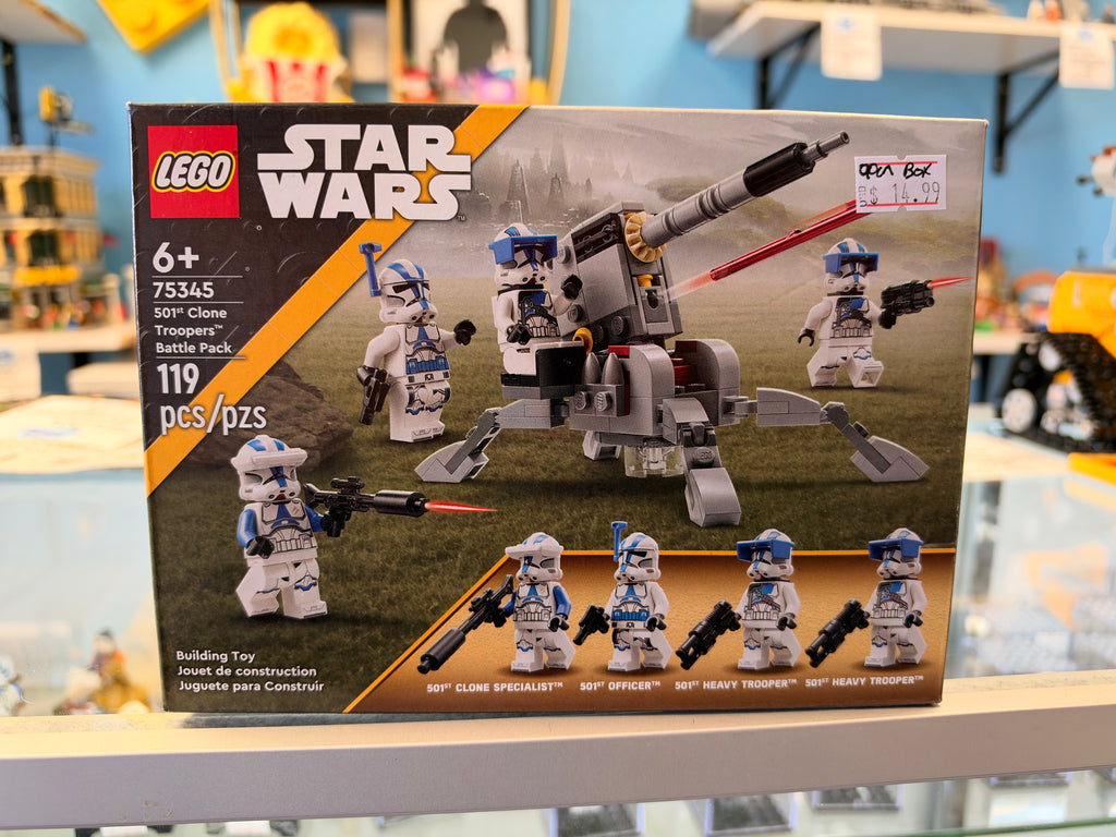 75345 501st Clone Troopers battle pack *open box*