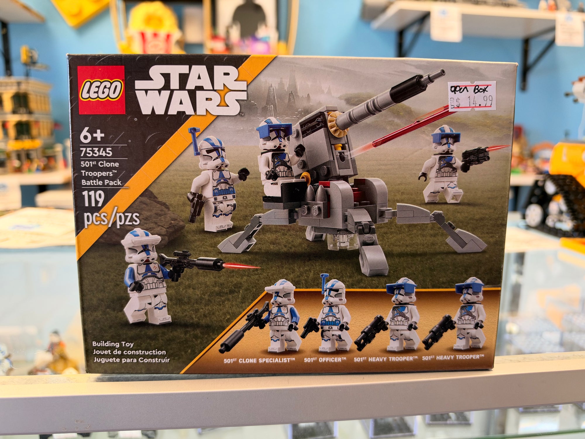 75345 501st Clone Troopers battle pack *open box*