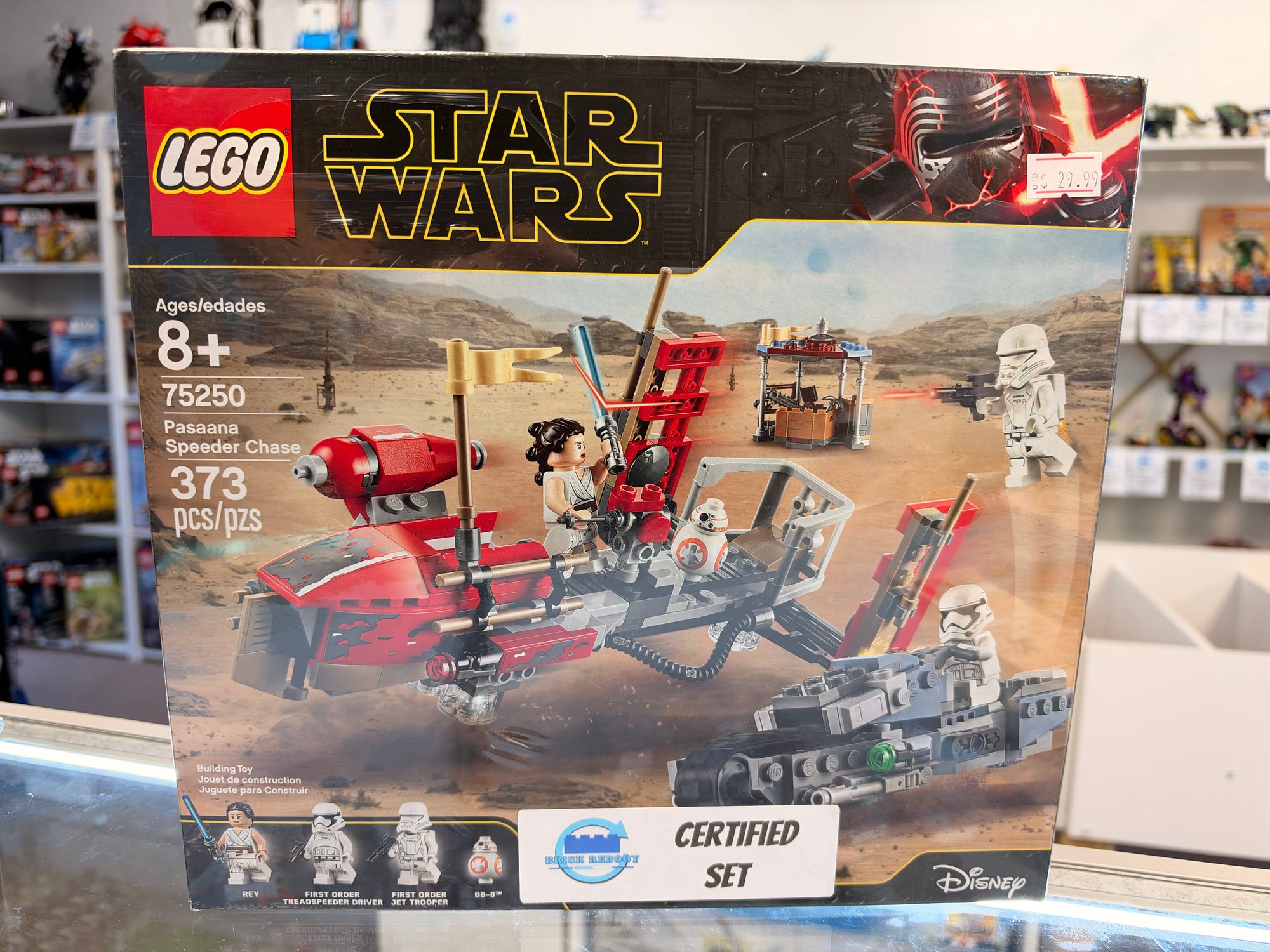 75250 Pasaana Speeder Chase - Certified