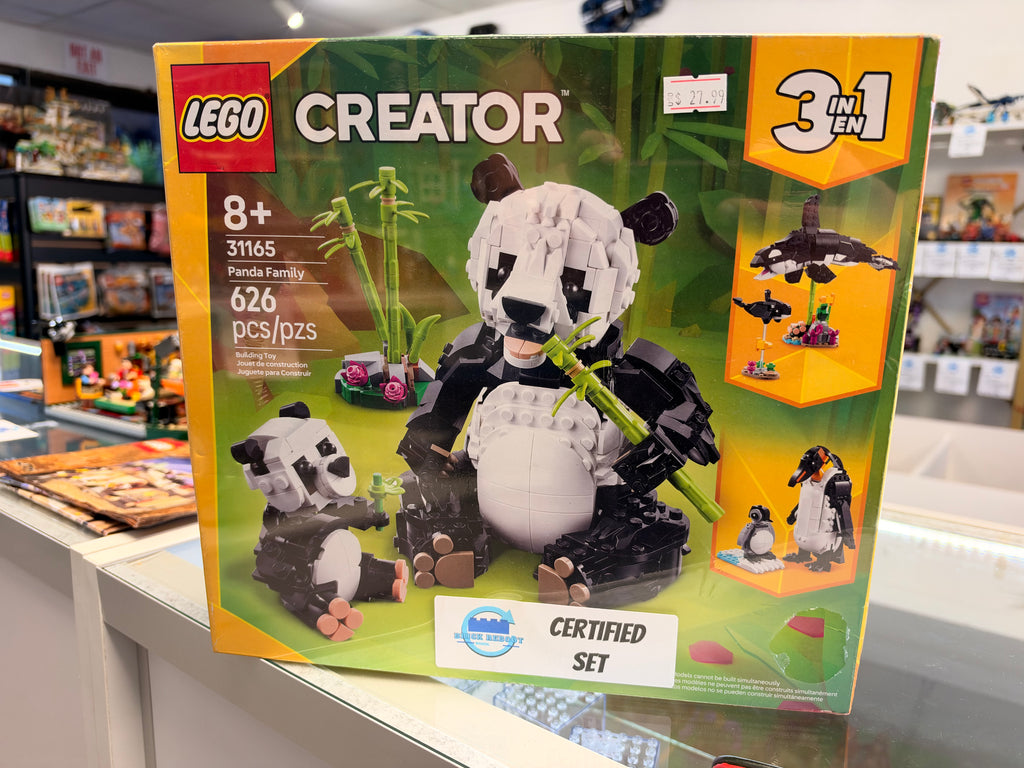 31165 Creator 3 in 1 Panda Family - Certified