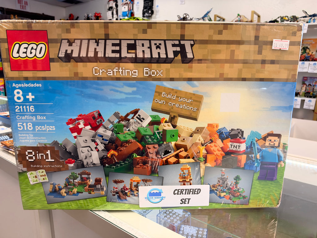 21116 Minecraft Crafting Box - Certified