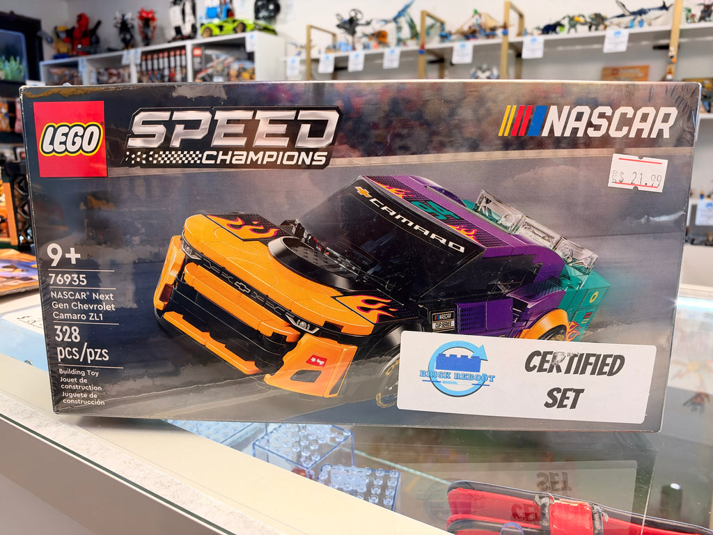 76935 Speed Champions NASCAR Next Gen Chevrolet Camaro ZL1 - Certified