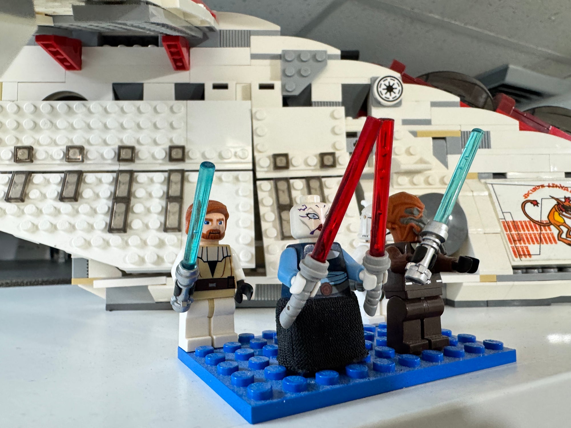 7676 Republic Attack Gunship (Missing Cody)