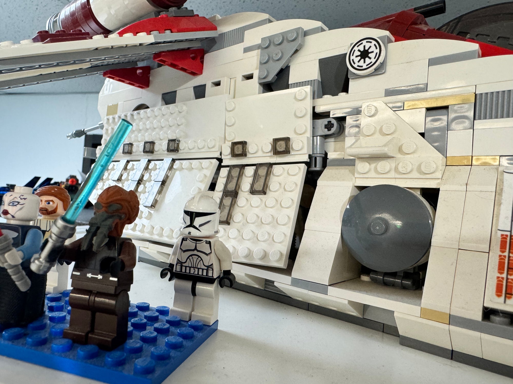 7676 Republic Attack Gunship (Missing Cody)