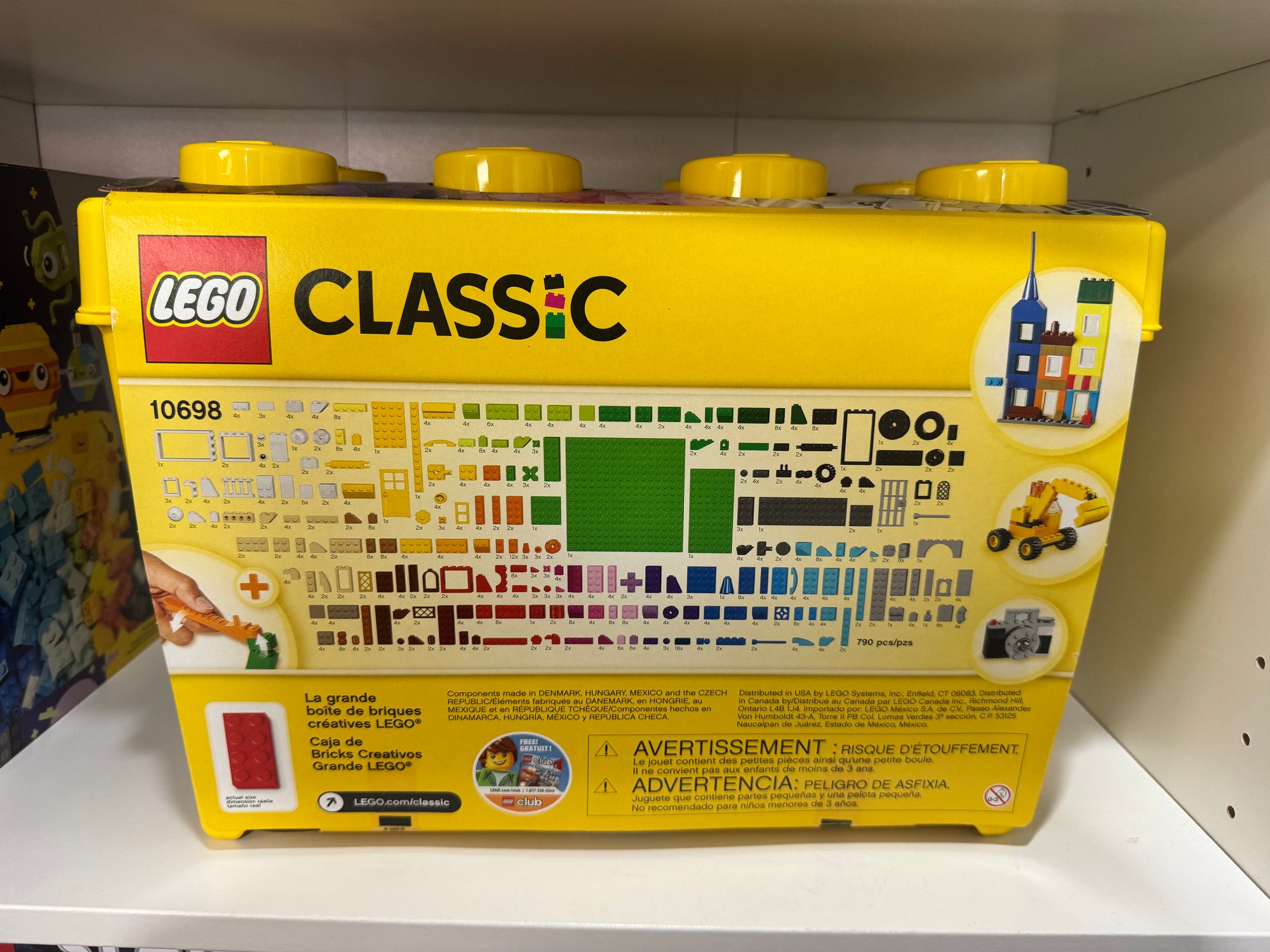 10698 Large Creative Brick Box