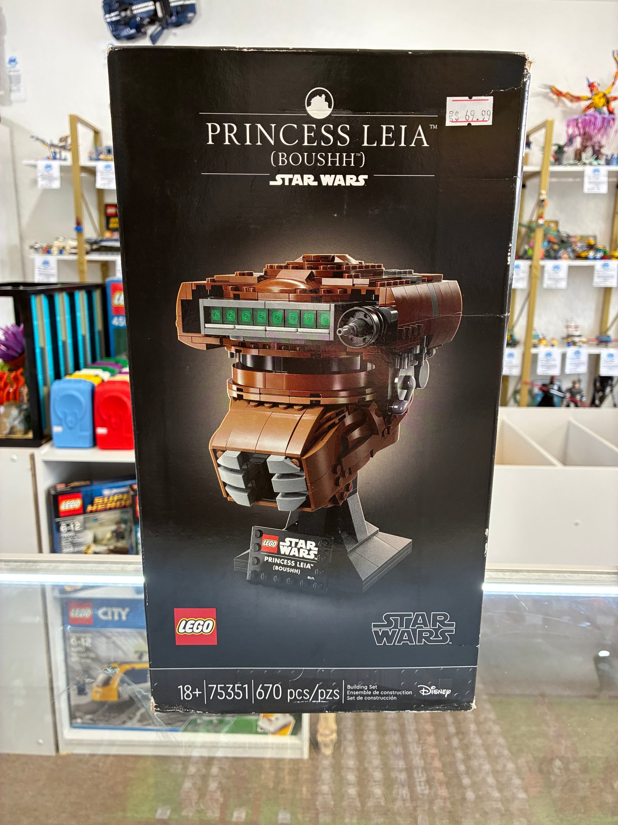 75351 Star Wars: Princess Leia Boushh - *DAMAGED BOX* Sealed
