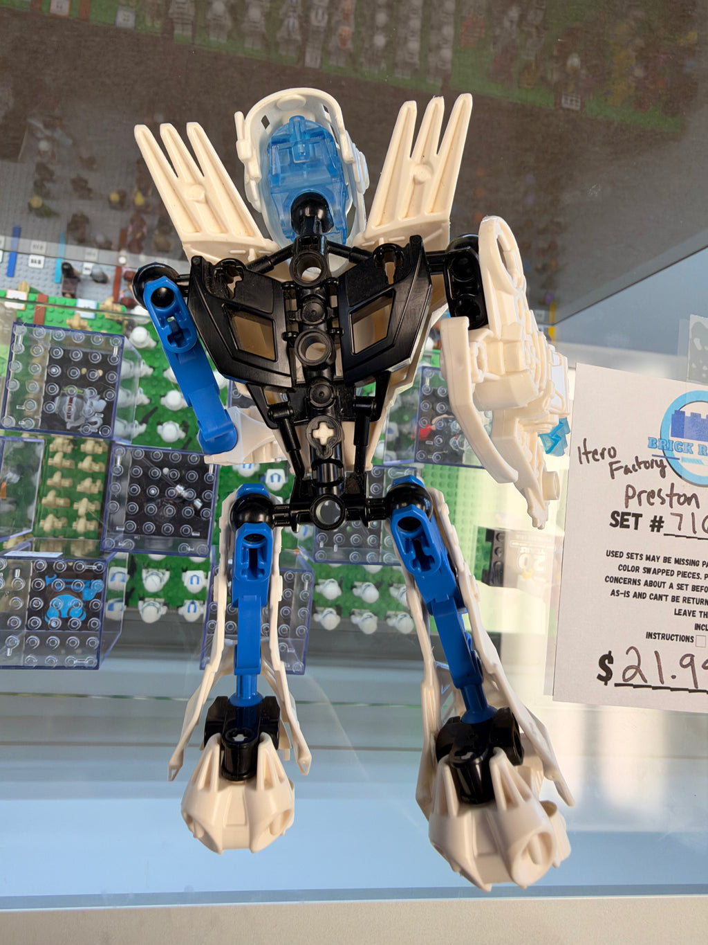 7164 Hero Factory Preston Stormer - Used