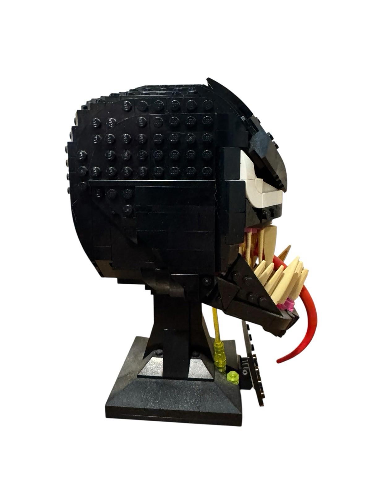 Lego 76187 Marvel Venom Head Bust 100% Complete W/ Instructions