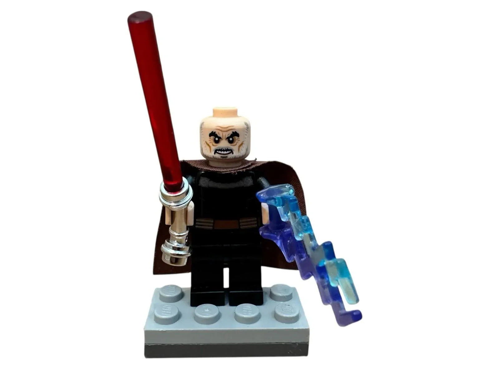 Lego Count Dooku From Set 75017 Star Wars Sith Lord, Duel on Geonosis *NO HAIR*