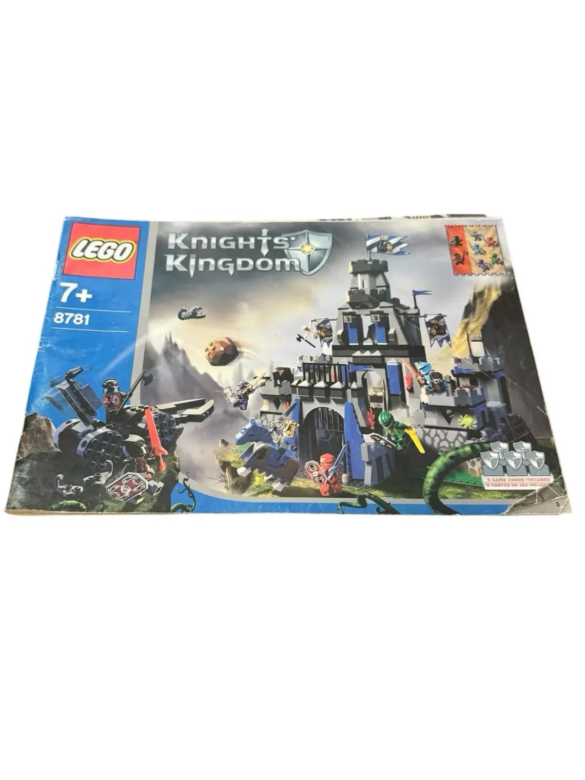 Lego 8781 Castle Knights' Kingdom The Castle of Morcia Instruction Manual Only